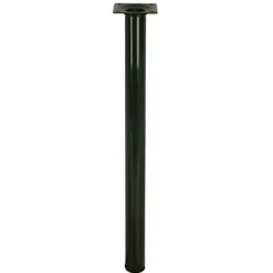 Pied de meuble Diall H. 200 mm x ø 30 mm noir