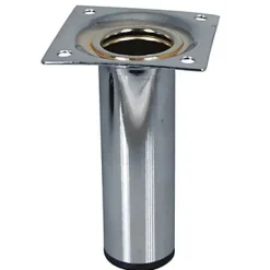 Pied de meuble Diall H. 100 mm x ø 30 mm chromé