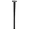 Pied de table Diall 25 x 25 x H. 500 mm noir