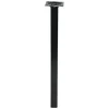 Pied de table Diall 25 x 25 x H. 800 mm noir