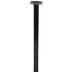 Pied de table Diall 25 x 25 x H. 350 mm noir