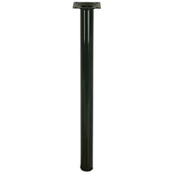 Pied de table Diall ø3 x H. 80 cm noir