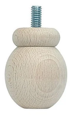 Pied de table model 06 H. 55 mm x Ø 42 mm brut