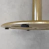 Pied de table modèle Rome doré métal XL - Restootab