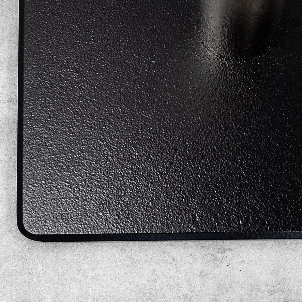 Pied de table pour mange-debout h110cm modèle Milan-T noir - Restootab