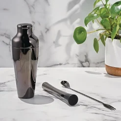 Pilon inox plaqué titane bout en silicone 212 mm - Olympia