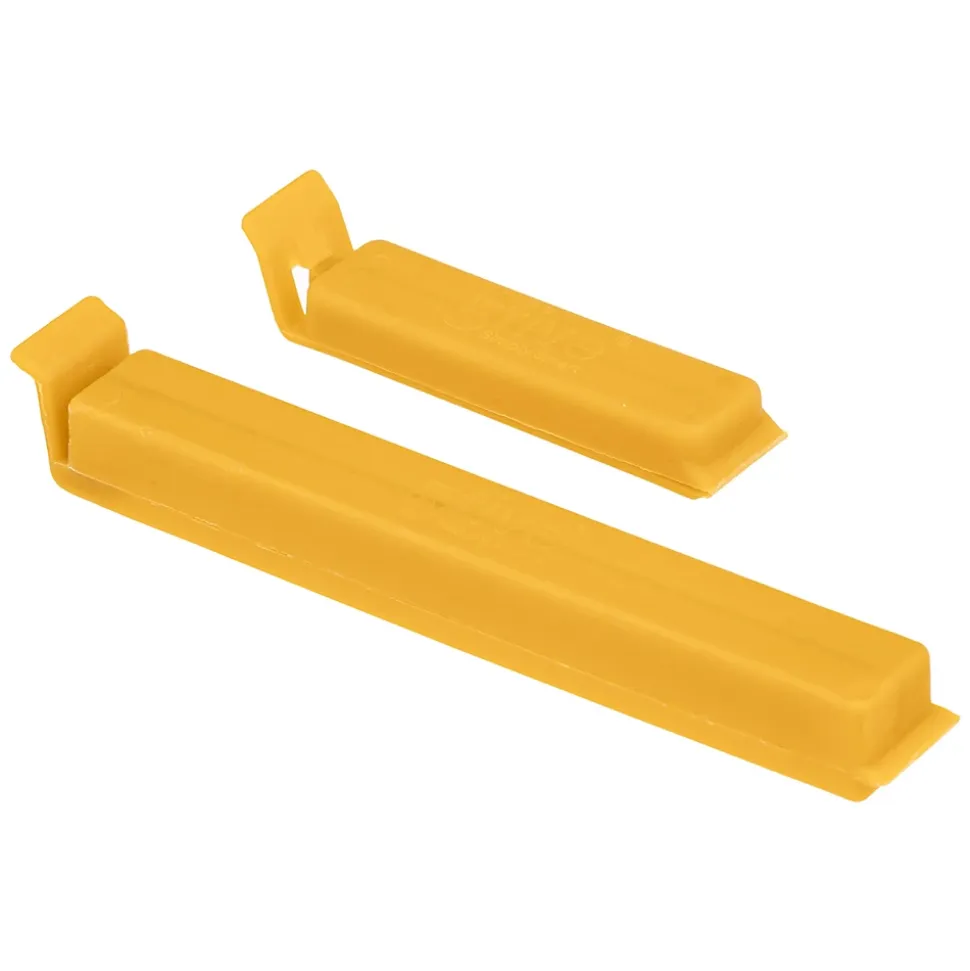 Pince de conservation hermétique pour sachets, 2 tailles vendue par 25 pièces