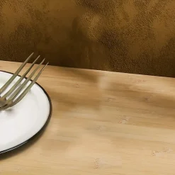 Plan de travail bois massif Bambou Naturel lamellé collé L.250 X P.65 cm, Ep. 36 mm