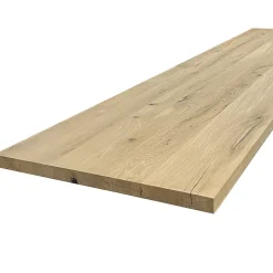 Plan de travail Chêne massif pleines lames 2600 x 800 x 40 mm