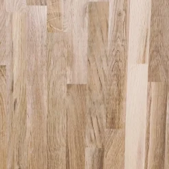 Plan de travail chêne massif lamellé collé 2000 x 800 x 26 mm