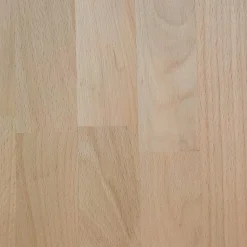 Plan de travail hêtre massif lamellé collé abouté 2500 x 650 x 38 mm