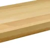 Plan de travail hêtre massif huilé L.300 x l.65 x Ép.3,6 cm