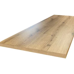 Plan de travail ilot central stratifié HPL chêne 1600 x 900 x 38 mm