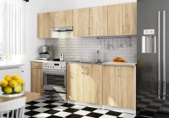 Plan de travail pour la cuisine AKORD S80 LIMA Blanc 80 cm couleur Blanc 80x54x3,2 cm