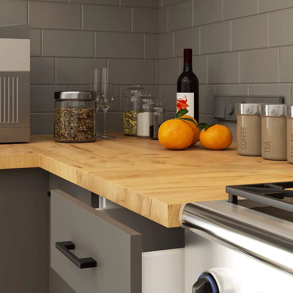 Plan de travail pour la cuisine basse AKORD S80 OLIWIA Chêne Craft 80 cm couleur Chêne Craft 80x60x3,2 cm