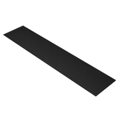 Plan de travail réversible compact 1 face aspect marbre noir / 1 face noir mat GoodHome Nepeta L.300 x l.62 x Ép.1,2 cm