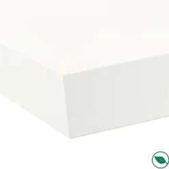 Plan de travail stratifié HPL blanc 2000 x 650 x 38 mm