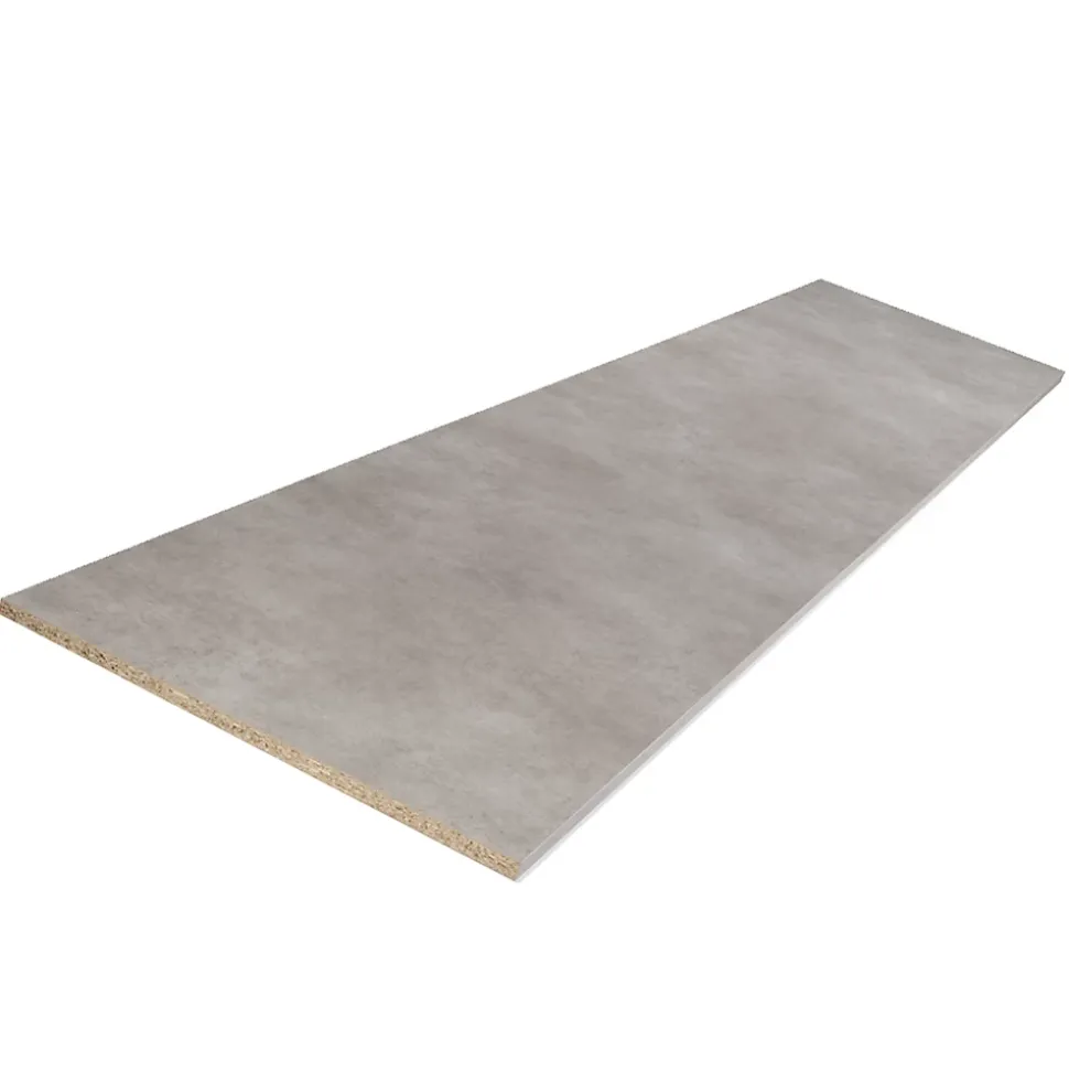 Plan de travail stratifié béton 2750 x 640 x 28 mm