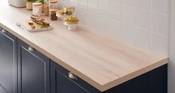 Plan de travail stratifié aspect chêne Québec GoodHome Kala L.300 x l.62 x Ép.3,8 cm