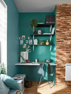 Plan de travail stratifié blanc L.180 x l.62 x Ép.2,8 cm