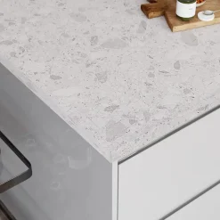 Plan de travail stratifié ceppo gris GoodHome Berberis L.300 x l.62 x Ép.3,8 cm