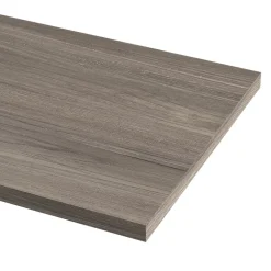 Plan de travail stratifié effet bois grège GoodHome Kala L.300 x Ép.3,8 cm