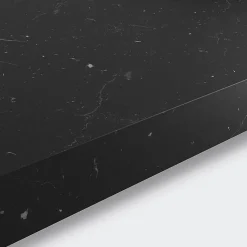 Plan de travail stratifié aspect pierre noire GoodHome Kala L.300 x l.62 x Ép.3,8 cm
