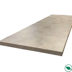 Plan de travail stratifié HPL pierre naturelle 3000 x 650 x 38 mm