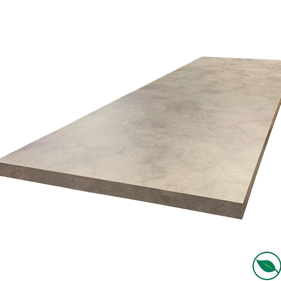 Plan de travail stratifié HPL pierre naturelle 3000 x 650 x 38 mm