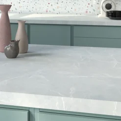 Plan de travail stratifié marbre 2770 x 640 EP 28 mm