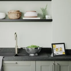 Plan de travail stratifié granit noir Izee L. 246 cm x l. 63,5 cm x Ép. 38 mm