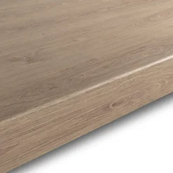 Plan de travail stratifié aspect chêne bastide GoodHome Kabsa L.300 x l.62 x Ép.3,8 cm