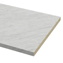 Plan de travail stratifié effet soft quartz GoodHome Kala L.300 x Ép.3,8 cm