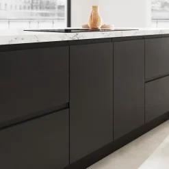 Plan de travail stratifié aspect quartzite GoodHome Berberis L.300 x Ép.3,8 cm