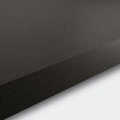 Plan de travail stratifié anthracite mat GoodHome Berberis L.300 x l.62 x Ép.3,8 cm
