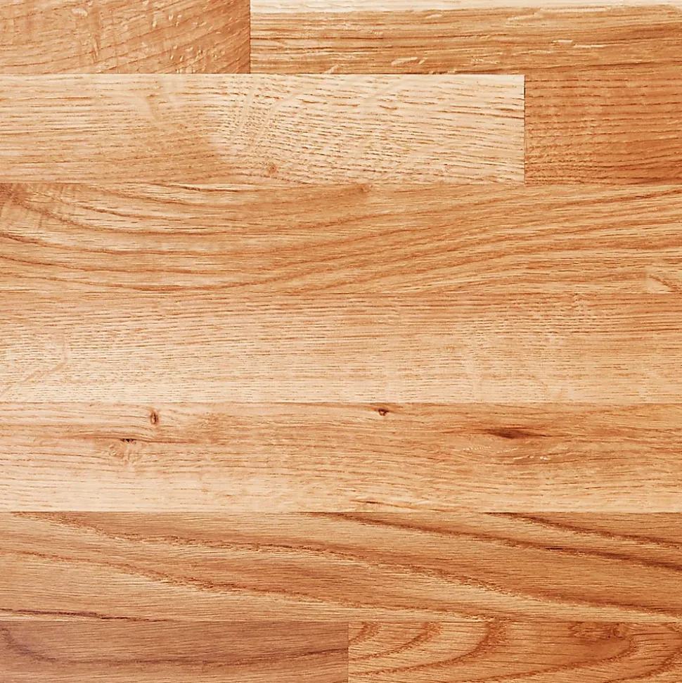 Plan snack chêne massif GoodHome Hinita L.180 x l.62 x Ép.4 cm
