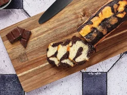 Planche à découper en bois d'acacia STINE - 39 x 19cm