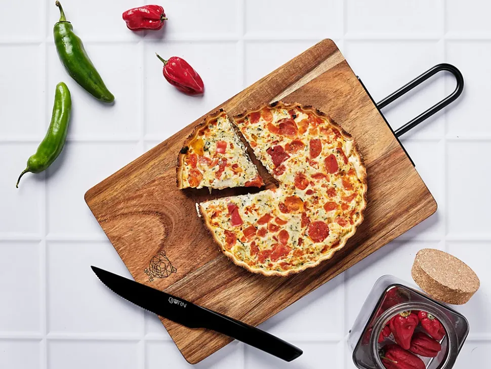 Planche à découper en bois d'acacia STINE - 33 x 23cm