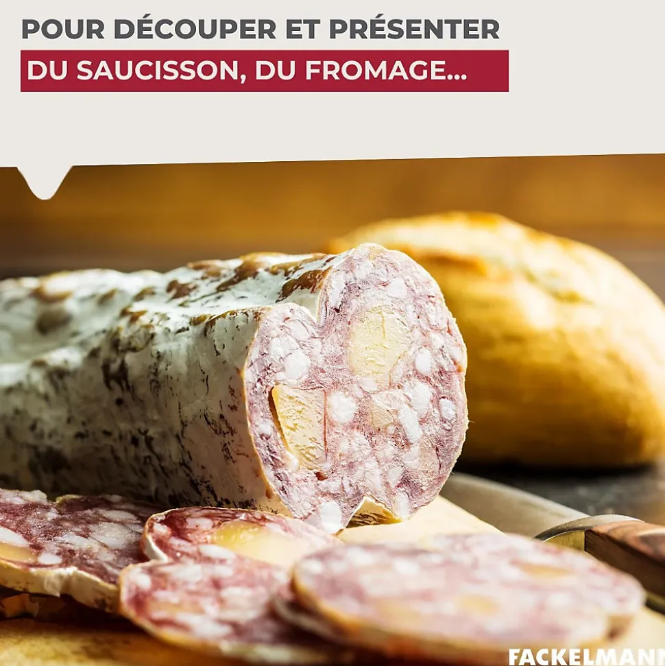 Planche à découper en bois 38 x 18 cm Fackelmann Wood Edition