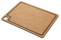 Planche à découper en fibre de Bois avec Rigole 44x32,5 cm - Matériel CHR Pro