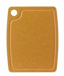 Planche à Découper en Fibre de Bois 370x275x(H)6mm avec trou - Hendi - Marron - l37- L27.2- P27.5- h0.6- Bois