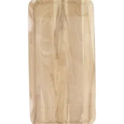 Planche à découper, hêtre avec rigolle et collecteur de sang 45 x 25 cm Fackelmann Wood Edition