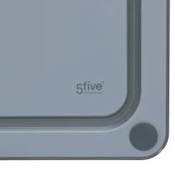 Planche à découper Néo 2 en plastique gris 37x27,5cm - Gris- 5five