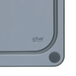 Planche à découper Néo 2 en plastique gris 29,8x23,5cm - Gris- 5five
