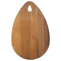 Planche à découper ovale, hêtre foncé 21 x 12 cm Fackelmann Wood Edition