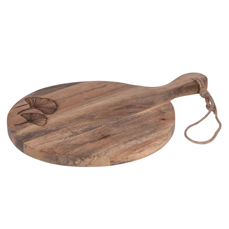 Planche à découper ronde Ginkgo 43x30 cm