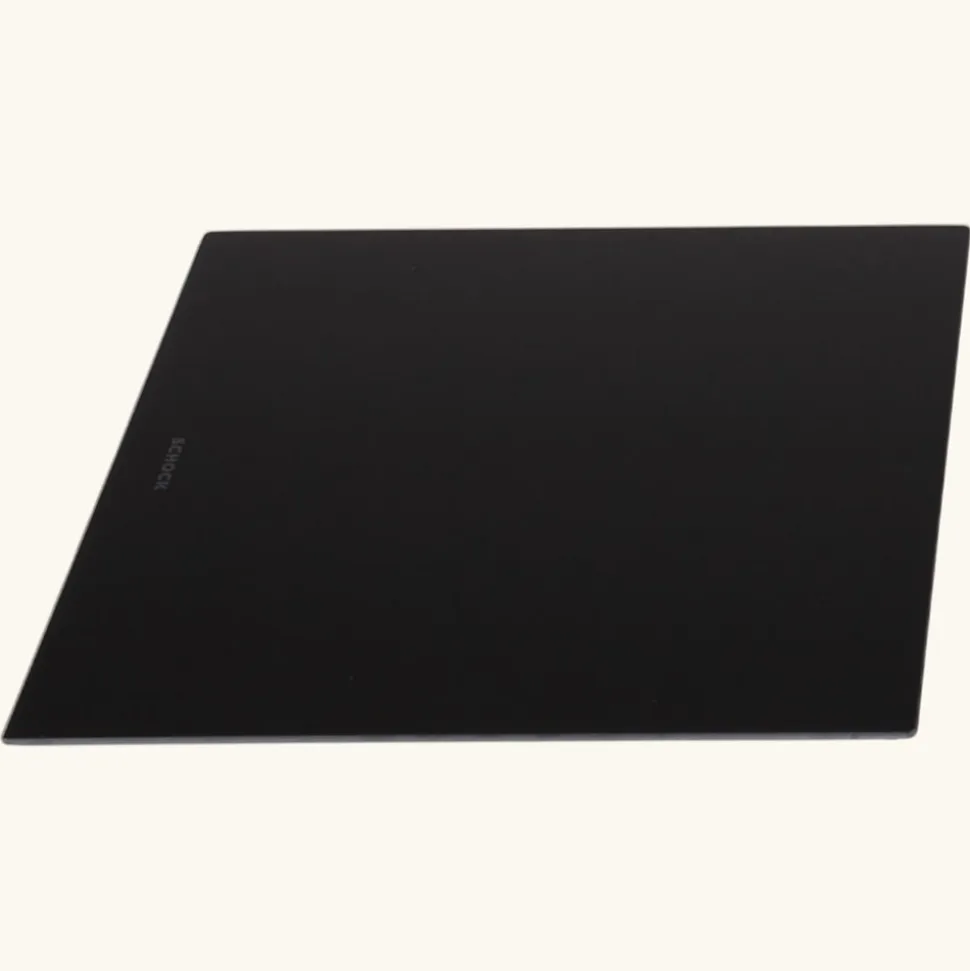 Planche à découper Schock en verre noir AMELIA