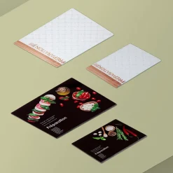 Planche à découper 30x20cm verre Black edition - 5Five