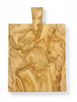 Planche à Servir en Bois d'Olivier 340x230x(H)22mm - Hendi