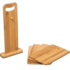 Planche à tapas + support bambou - Beige- 5five